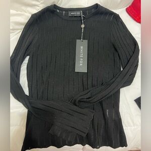 White fox long sleeve